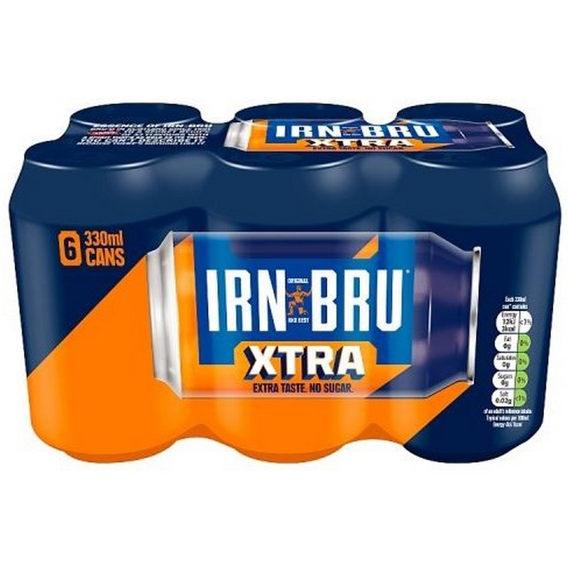 Barr Irn Bru Xtra 6Pk £3