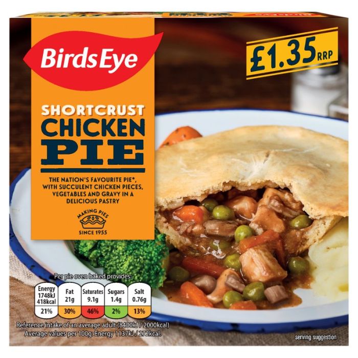 B/E Chik&Veg Pie1.35