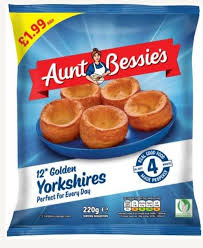 Aunt Bess Gold York Pudd £1.99