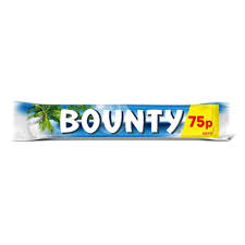 Bounty Milk Chocolate 75p
