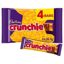 Cadbury Crunchie 4 Pack £1.25
