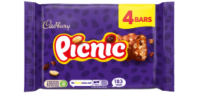 Cadbury Picnic 4 Pack Â£1.25 PM