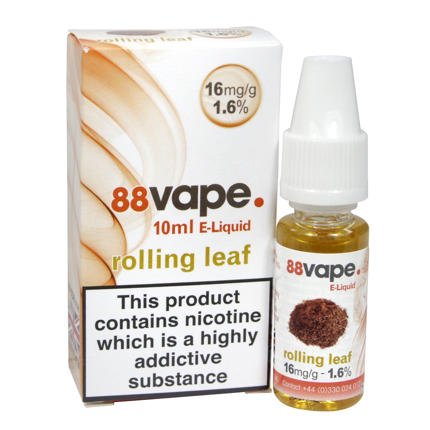 88 VAPE ROLLING LEAF 1.6%