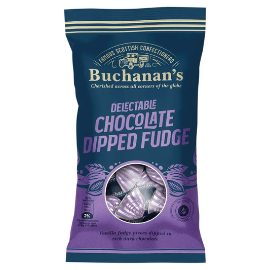 buchanans delectable chocalate dipped fudge