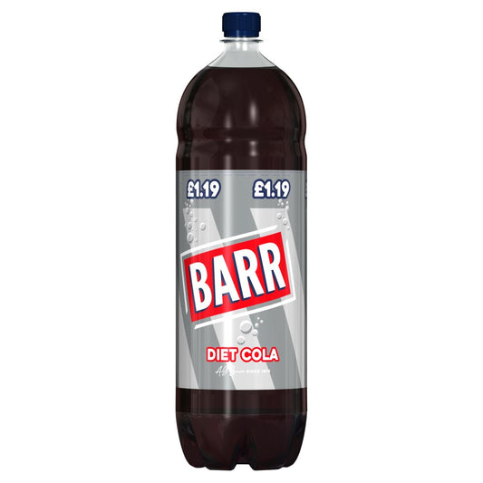 BARRS 2L COLA DIET £1