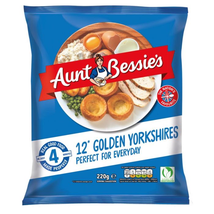A/Bess Gold York Pudd 12pk