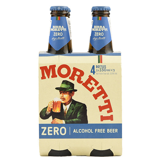 Birra Moretti Zero 4 Pack Nrb