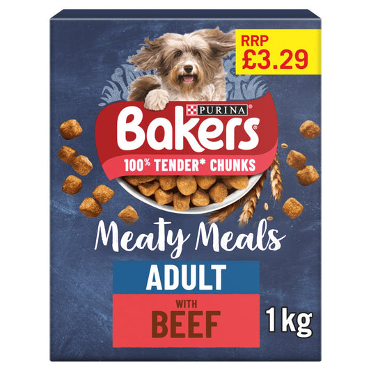 Bakers Meaty Meals Beef Â£3.29