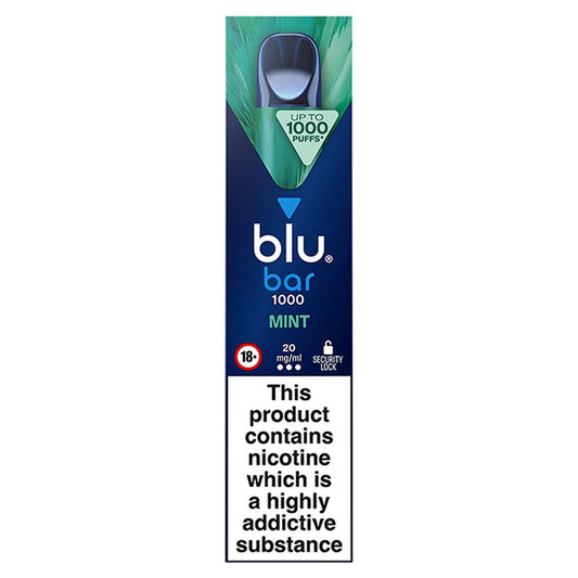 Blu Bar 1000 Mint 20mg