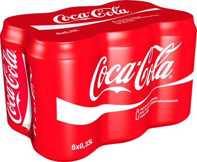 coca cola 6 pack cans