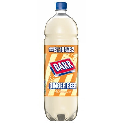 BARRS 2L GINGER BEER £1