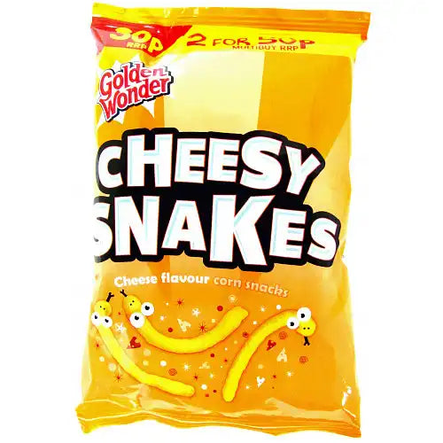 CHEESY SNAKES 30P OR 2 F
