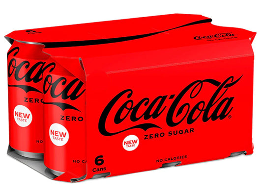 Coca Cola Zero Sugar Â£3.00 6PK