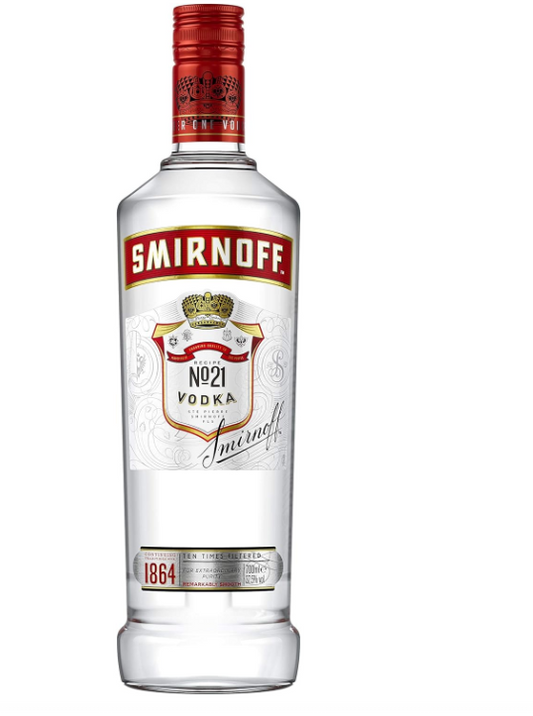 SMIRNOFF RED 70CL