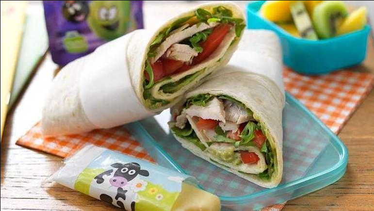 mexican chicken wrap
