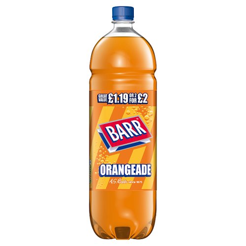 Barr Orangeade £1.19 2/