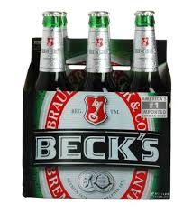 Becks Bier £5.50 NRB 6 Pk 4%