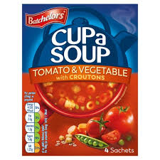 BATCHLORS CUP A SOUP GRANULES TOMATO & VEGETABLE