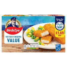 B/E FISH FINGERS £1.25