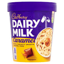 Cadbury Caramel Ice Cream Tub