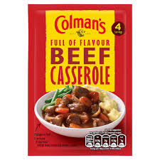 COLMANS TRAD BEEF CASS  40g TR