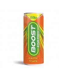 Boost Energy  Exotic Fruit 59p