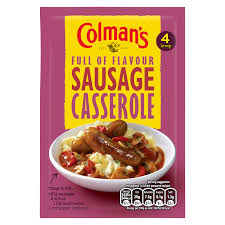 COLMANS SAUSAGE CASSEROLE