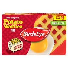 BIRDS EYE WAFFLES £1.99