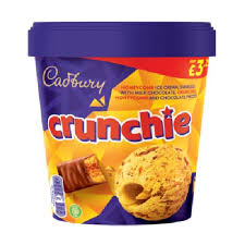 CAD CRUNCHIE TUB £3.25