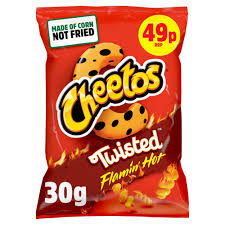 Cheetos Twist Flaming Hot 49p