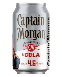 Captain Morgans & Cola Â£1.69 C