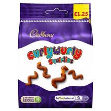 Cadbury Curly Wurly Â£1.25