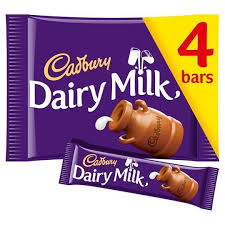 Cadbury Dairy Milk 4PK 108G